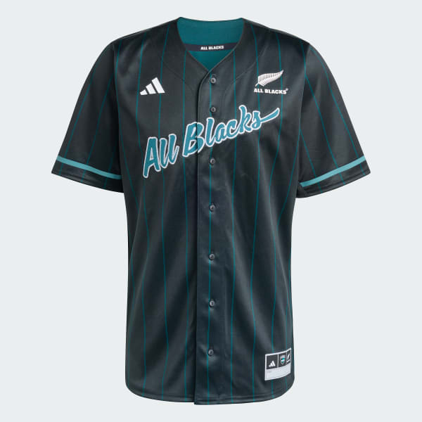 Black All Blacks Baseball Jersey