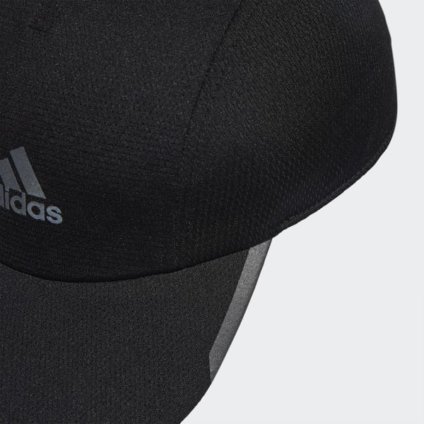 สีดำ หมวกแก๊ปผ้าตาข่ายสำหรับนักวิ่ง AEROREADY CB654