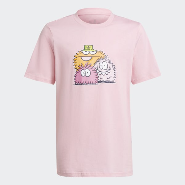 Pink adidas Originals x Kevin Lyons T-Shirt VW424