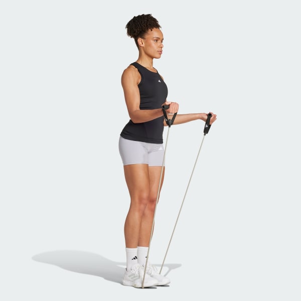 Black TECHFIT Racerback Training Tank Top