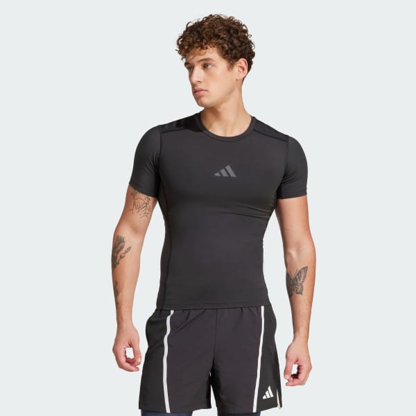 Zwart TECHFIT Control Training T-shirt