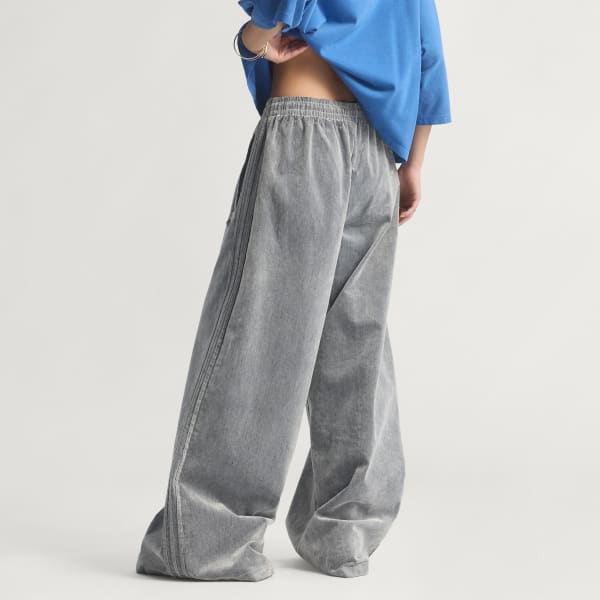 Brushed Twill Oversized Firebird Track Pants