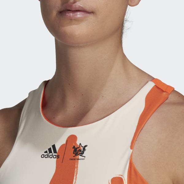 bézová Tílko Thebe Magugu Tennis New York Y-Back MLQ28