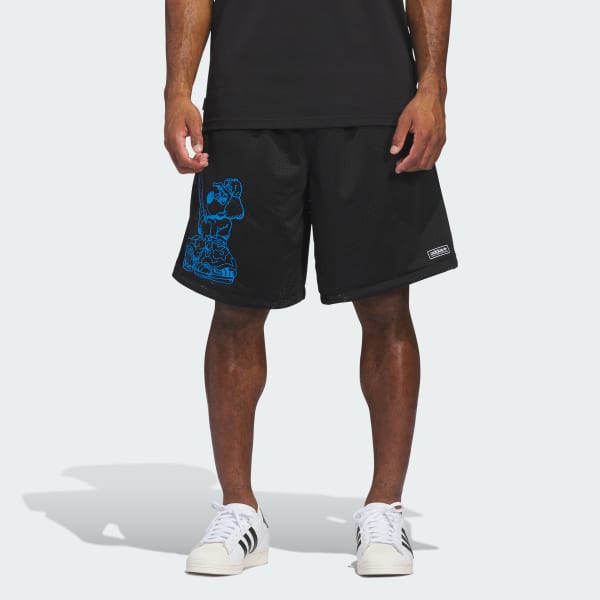 Svart SKATEBOARDING x KOGANCULT BBALL SHORTS
