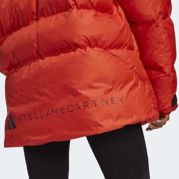 Pomarańczowy adidas by Stella McCartney Mid-Length Padded Winter Jacket