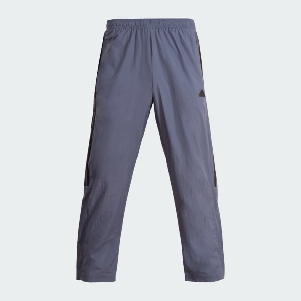 Azul Pantalón Tiro Cut 3 Rayas Summer Tejido