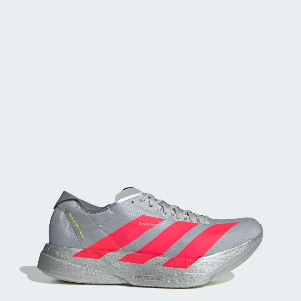 在庫処分 激安 食品 Pro Adios Adizero adidas 4 Shipping Free | Silver - Shoes スパイク・シューズ