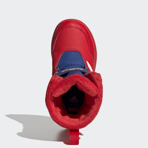 cervená Čižmy adidas x Marvel Winterplay Superhero Adventures