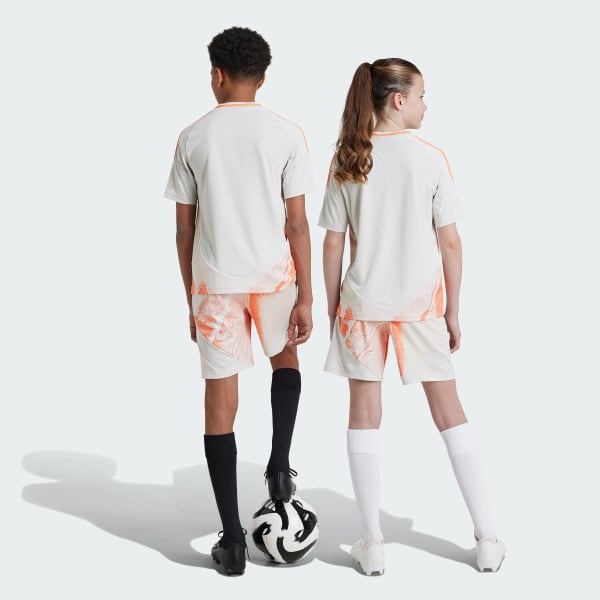 Szary Szorty AS Roma 24/25 Away Kids