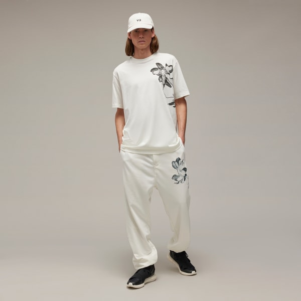 Blanco Pants Y-3 Graphic French Terry