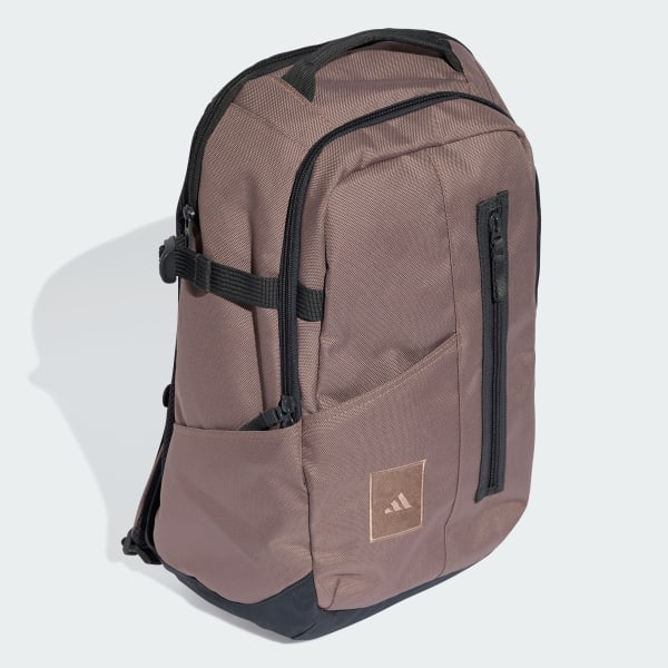 Brown adidas Utility Backpack 3D Shape