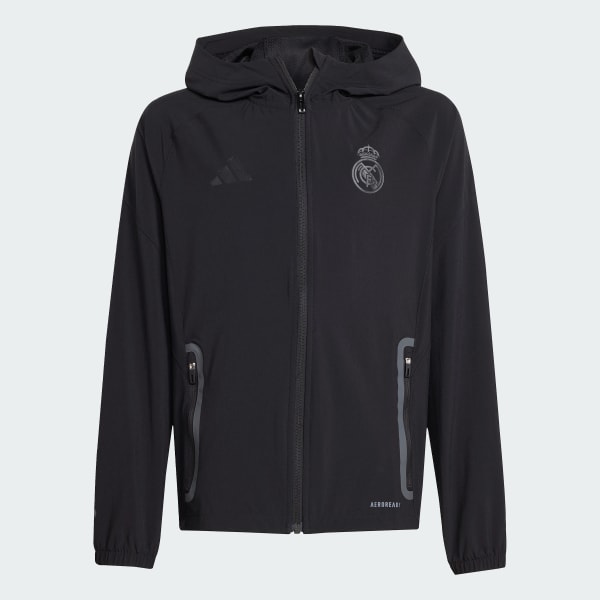 cierna Bunda Real Madrid Tiro 25 Competition Vis Tech Travel Kids