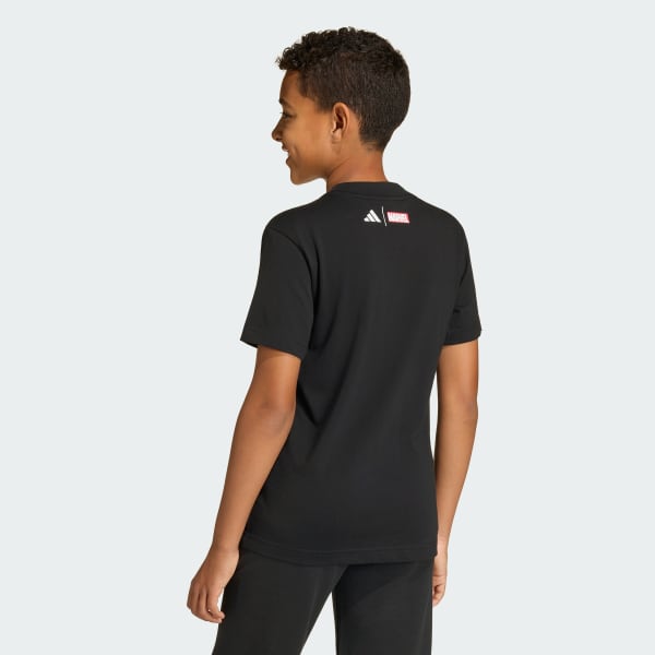 Sort Adidas Real Madrid Avengers T-shirt til børn