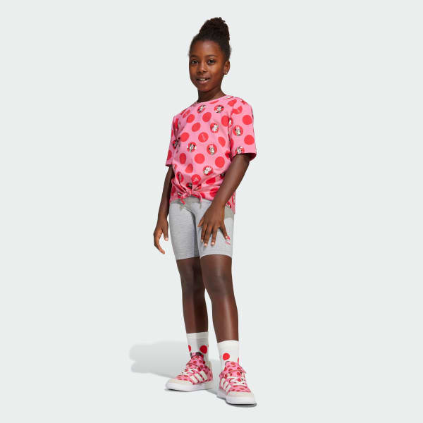 roze ADIDAS DISNEY MINNIE MOUSE T-SHIRT SET