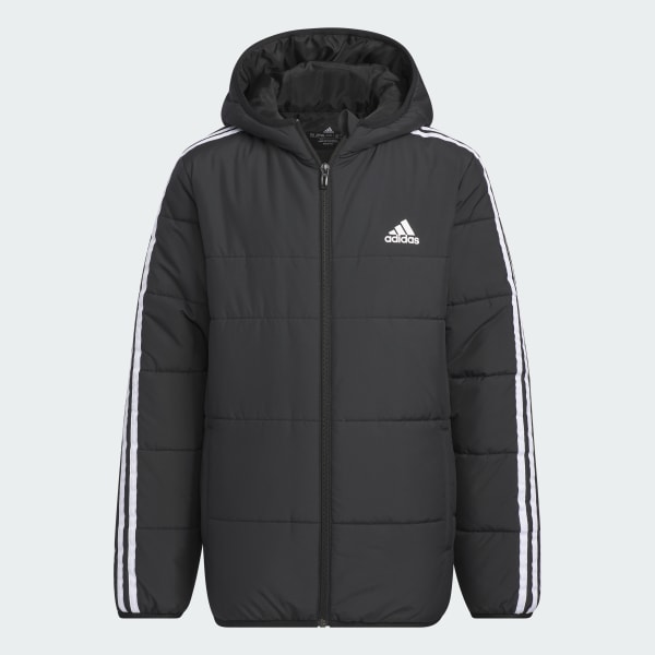 zwart 3-Stripes Gevoerd Jack Kids