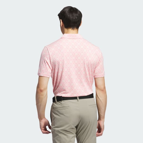 Rose Polo jacquard Ultimate365 Tour HEAT.RDY
