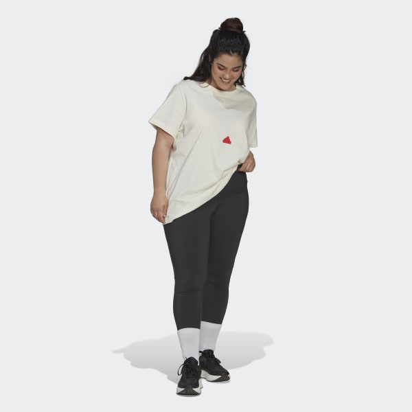 bílá Tričko (plus size) CV935
