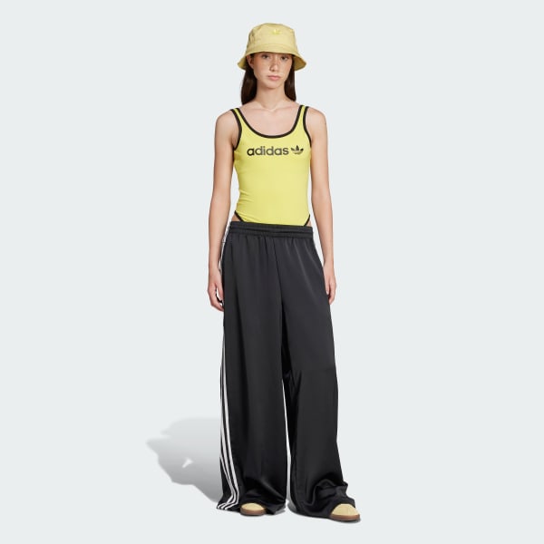 Yellow Linear Logo Bodysuit