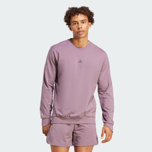 paars adidas Yoga Sweatshirt