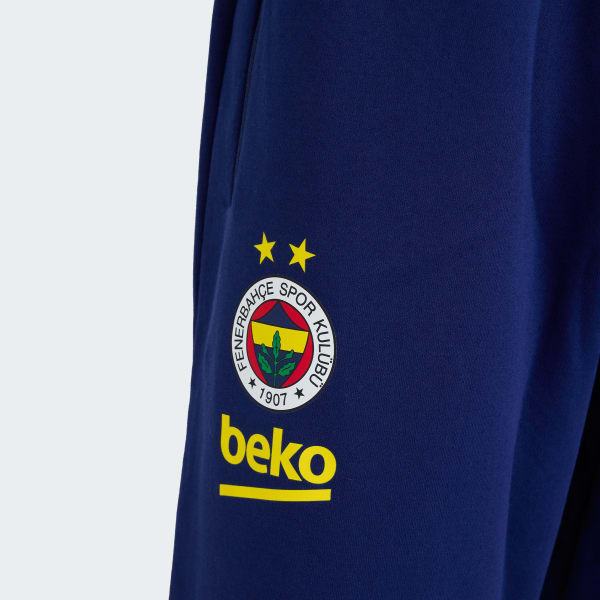 Blue Fenerbahçe Basketball Travel Pants