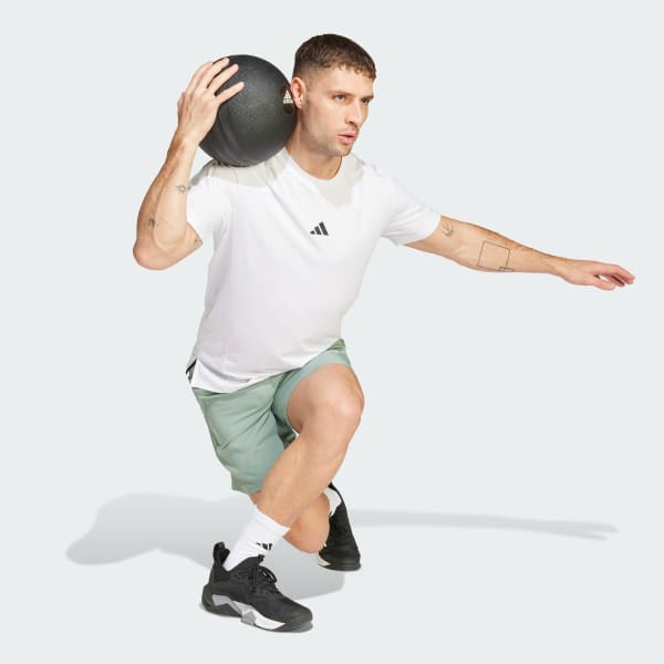 Green Train Essentials Woven Training Shorts
