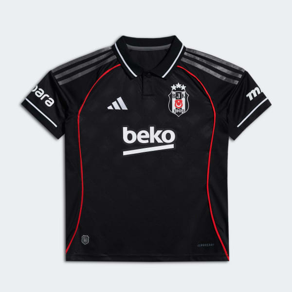 Black Beşiktaş 25/26 3rd Jersey Kids