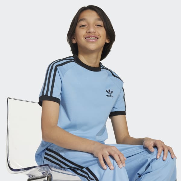 アディダス アディカラー スリーストライプTシャツ キッズ