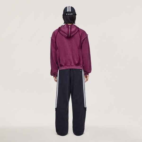 Burgundy Thug Club Teamgeist Hooded Zip Up