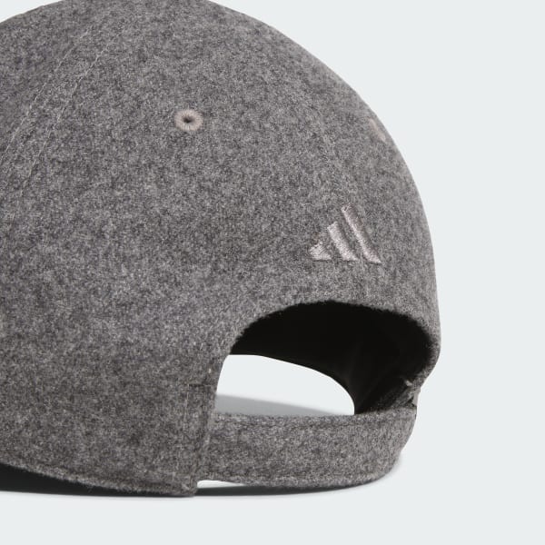 グレー 【ゴルフ】ウールスリーストライプスキャップ