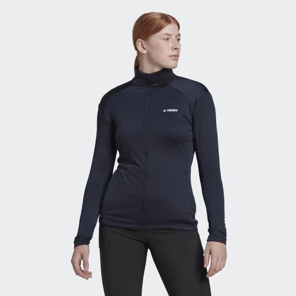 Azul Chaqueta Terrex Multi Primegreen Full-Zip 29575