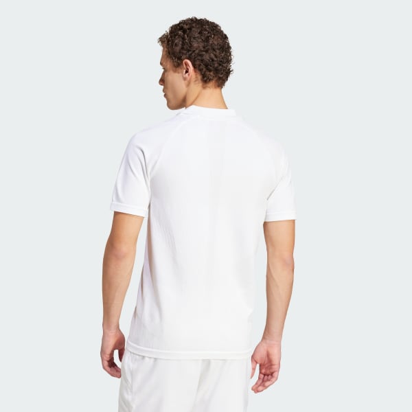 Λευκό Tennis Pro Seamless AEROREADY FreeLift Polo Shirt