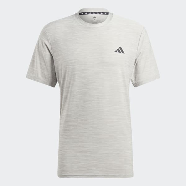 Gris Polera de Entrenamiento Train Essentials Stretch