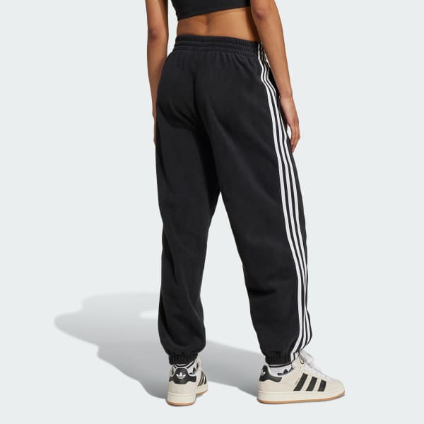 Black Adicolor Polar Fleece Track Pants