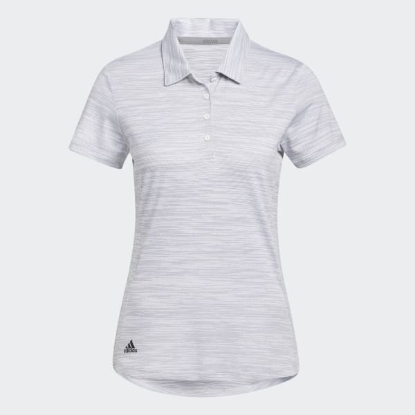 White Space-Dyed Short Sleeve Golf Polo Shirt
