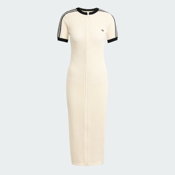 adidas Originals Premium Crochet Dress - White | adidas