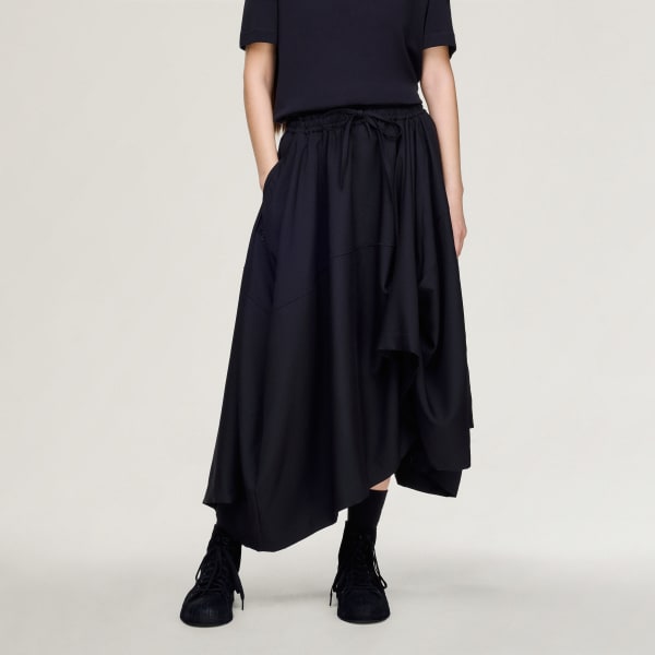 Nero Y-3 SPORT UNIFORM SKIRT