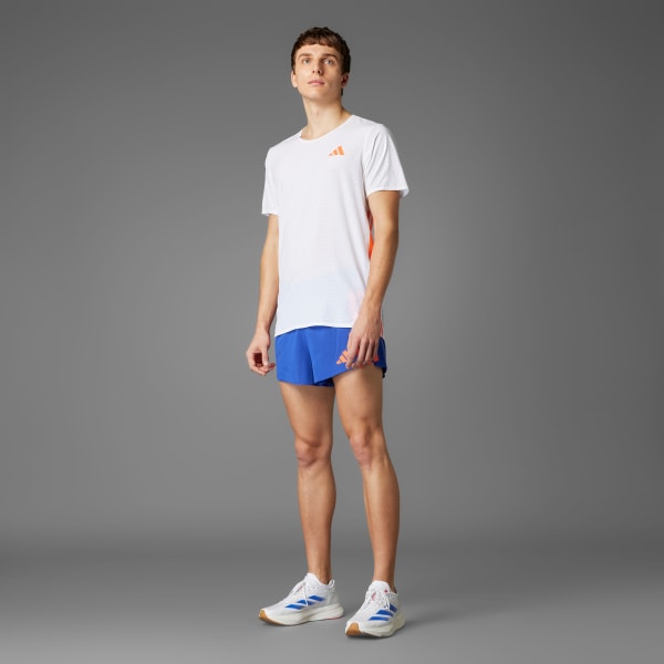 สีขาว เสื้อวิ่ง Adizero