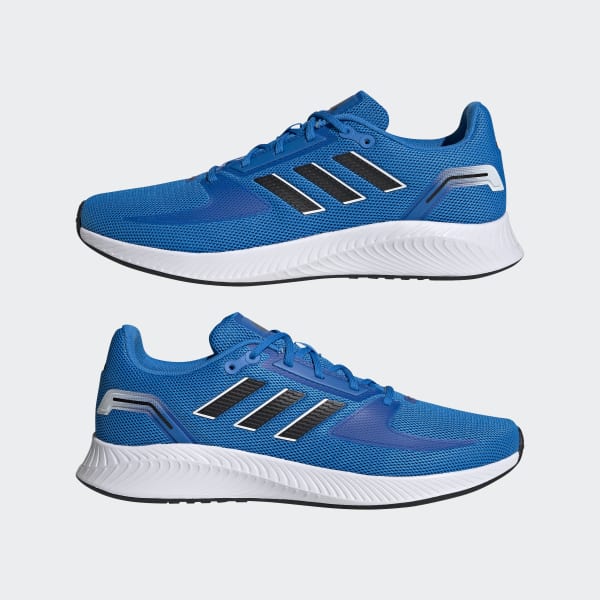 Adidas falcon shoes blue top