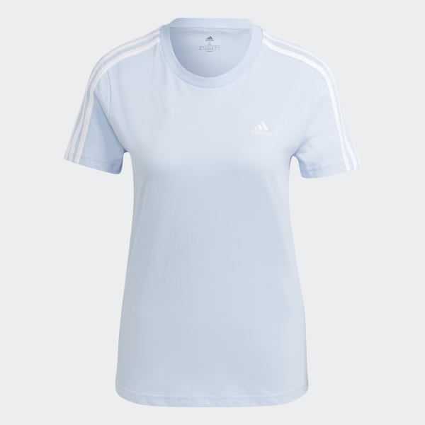 Azul Camiseta Essentials Slim LOUNGEWEAR 3 bandas