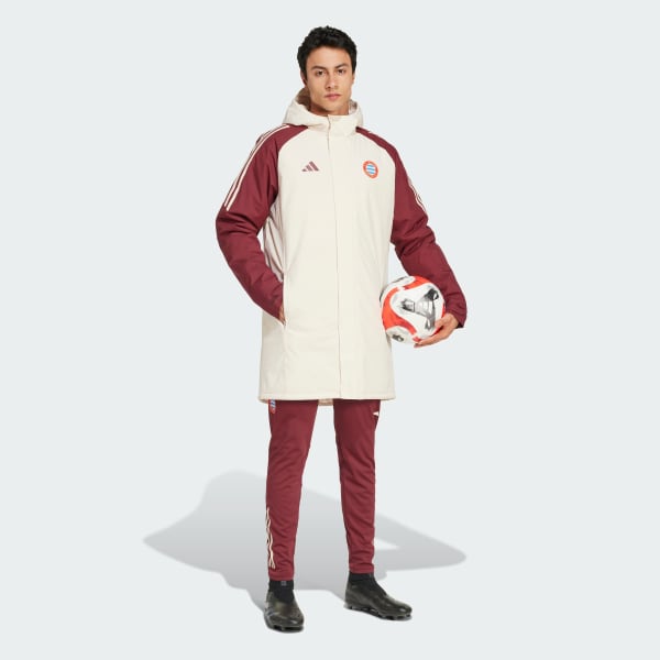 Beige Parka FC Bayern Tiro 24 Stadium