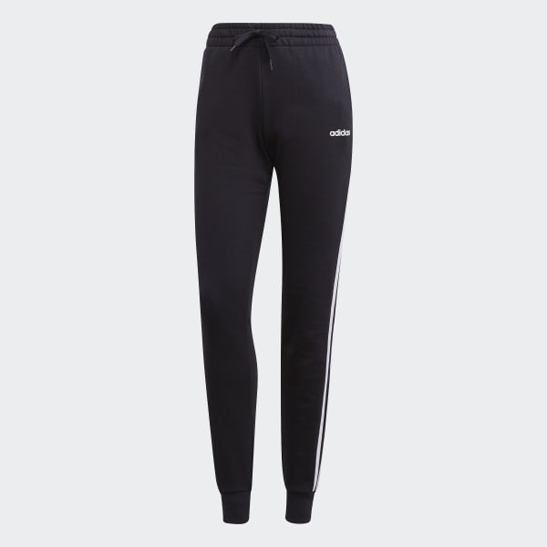 Preto Calças Essentials 3-Stripes