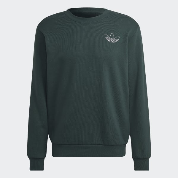 Green Trefoil Series Style Crew Sweatshirt VB528