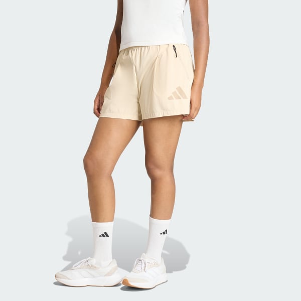 Beige ADIDAS Z.N.E. WOVEN SHORT