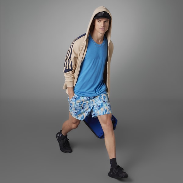Blau Lift Your Mind Designed for Training Tanktop