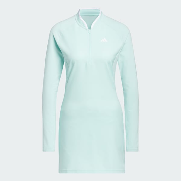 adidas Long Sleeve Golf Dress Turquoise adidas Singapore