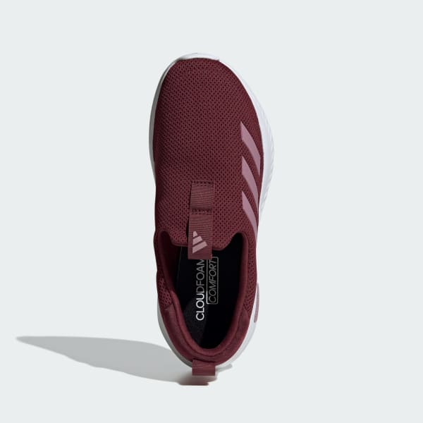 Burgundy cloudfoam adidas store