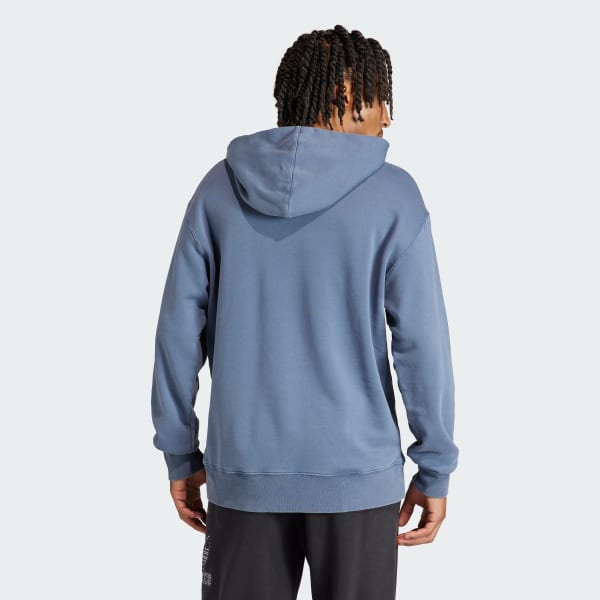 Blau Adicolor Outline Trefoil Hoodie