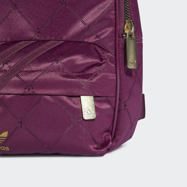 Adidas mini backpack clearance burgundy