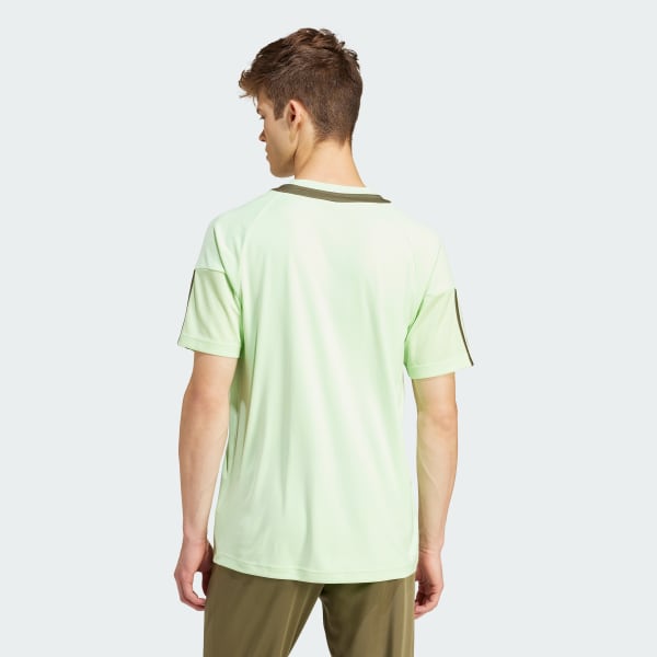 zelená Tričko Sereno AEROREADY 3-Stripes