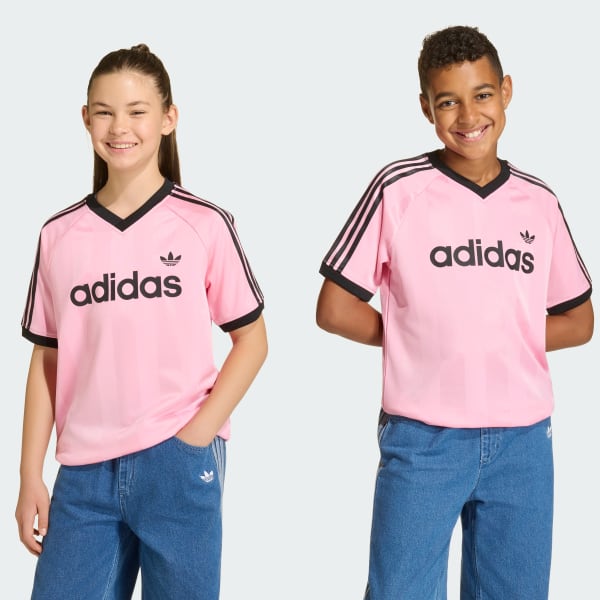 Pink LOOSE JERSEY TEE